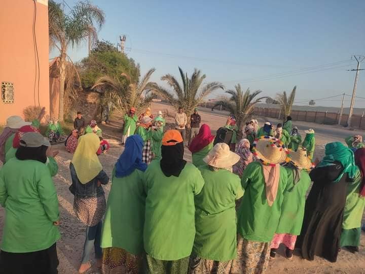 اعتصام عمال\ات الزراعة